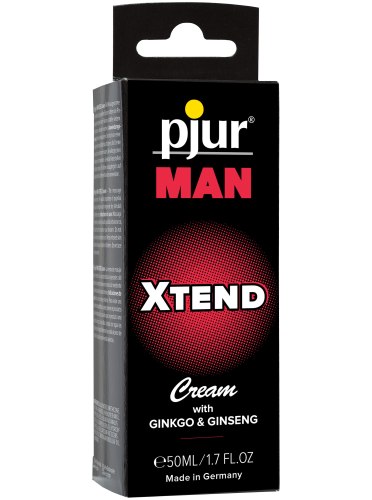 Pečující a povzbuzující krém na penis Pjur Man Xtend