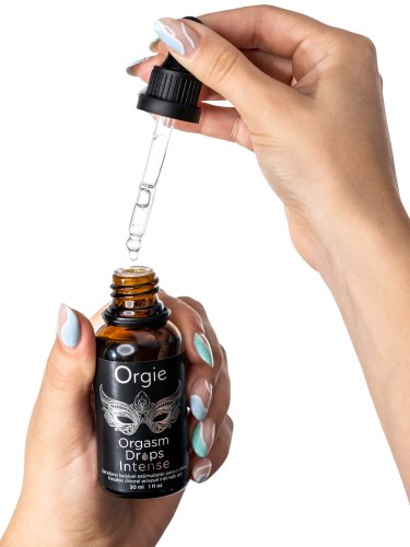 Slíbatelný stimulační gel na klitoris Orgie Orgasm Drops Intense