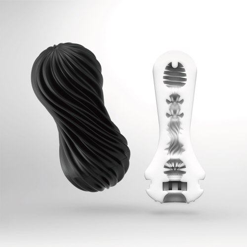 Masturbátor TENGA Flex Rocky Black