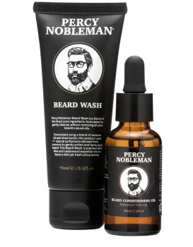 Startovací sada pro péči o vousy Percy Nobleman – Kosmetické sady