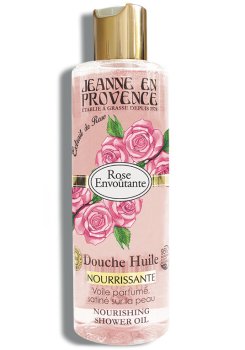 Vyživující sprchový olej Jeanne en Provence – růže – Sprchové oleje