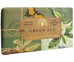 Luxusní tuhé mýdlo English Soap Company – zelený čaj – Tuhá mýdla