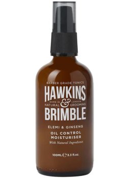 Pánský hydratační pleťový krém pro mastnou pleť Hawkins & Brimble – Pánská kosmetika