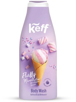 Sprchový gel Keff – zmrzlina s marshmallow – Sprchové gely