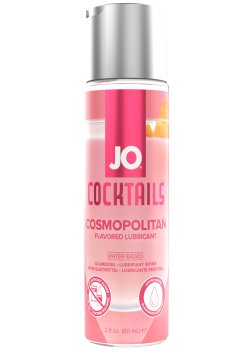 Lubrikační gel System JO Cocktails Cosmopolitan – Lubrikační gely s příchutí (na orální sex)