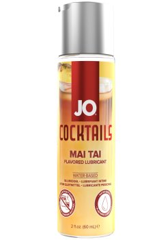 Lubrikační gel System JO Cocktails Mai Tai – Lubrikační gely s příchutí (na orální sex)