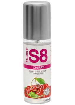Ochucený lubrikační gel S8 Cherry – třešeň – Lubrikační gely s příchutí (na orální sex)