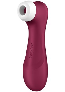 Bezdotyková stimulace klitorisu: Pulzační a vibrační stimulátor klitorisu Satisfyer Pro 2 Generation 3 Wine Red