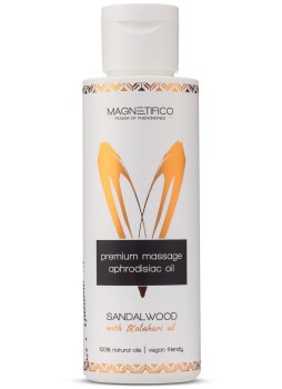 Masážní afrodiziakální olej Sandalwood – Masážní oleje