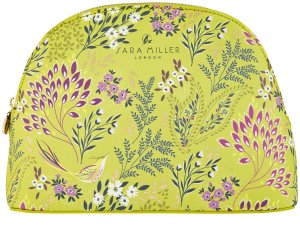 Střední kosmetická taška Heathcote & Ivory Lime Songbird – Kosmetické taštičky