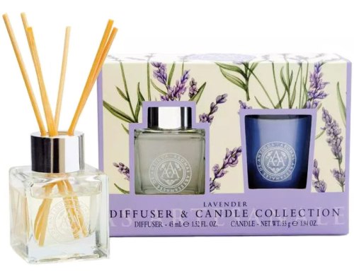 Sada difuzéru a vonné svíčky Somerset Toiletry – levandule