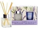 Sada difuzéru a vonné svíčky Somerset Toiletry – levandule