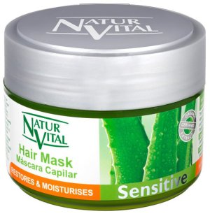 Maska na vlasy pro obnovu a hydrataci NaturVital Sensitive – Masky na vlasy