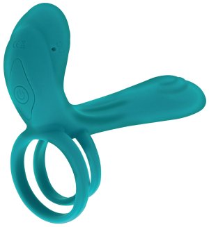 Párový vibrátor s kroužkem na penis Couples Vibrator Ring – Párové vibrátory