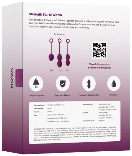 Sada venušiných kuliček Svakom Nova