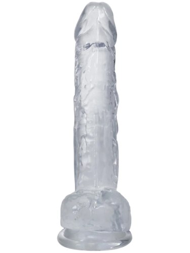 Realistické dildo s varlaty a přísavkou Big Dick in a Bag 8"