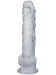 Realistické dildo s varlaty a přísavkou Big Dick in a Bag 8"