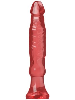 Anální dildo Crystal Jellies Anal Starter, růžové – Dilda a penisy na anální sex