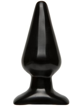 Anální kolík Classic Smooth Large (velký), černý – Silikonové a gelové anální kolíky