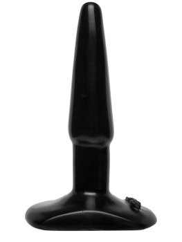 Anální kolík Classic Smooth Small (malý), černý – Silikonové a gelové anální kolíky