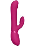 Pulzační vibrátor se 4 nástavci na klitoris VIVE Etsu