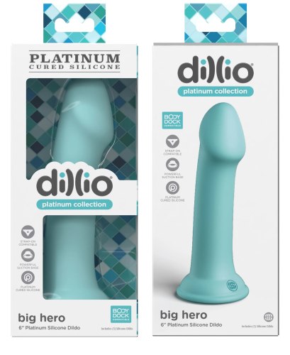 Silikonové dildo s přísavkou Dillio Big Hero 6"