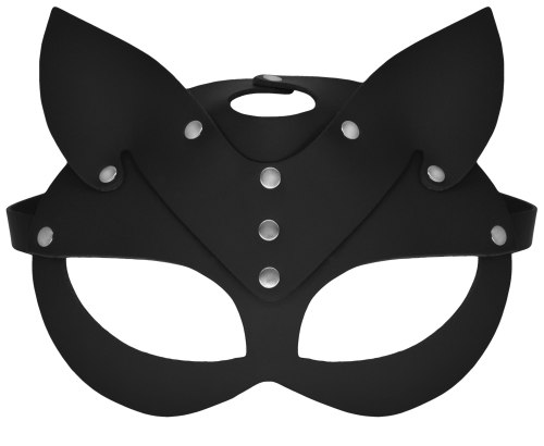Kožená kočičí maska KARESS SELINA