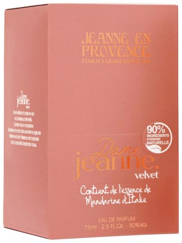 Parfémovaná voda Jeanne en Provence Dame Jeanne Velvet, 75 ml