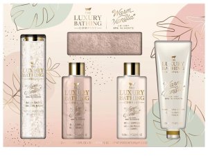 Kosmetická sada The Luxury Bathing Company – vanilka, 5 ks – Kosmetické sady