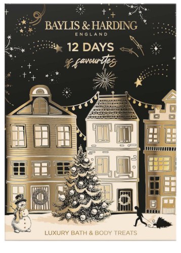 Adventní kalendář Baylis & Harding 12 Days of Favourites, 12 ks
