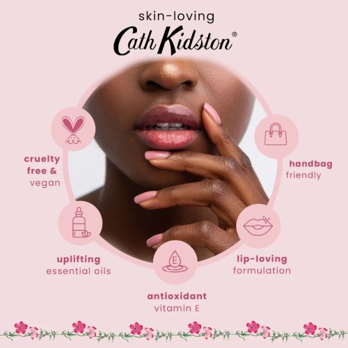 Balzám na rty se zrcátkem Heathcote & Ivory – broskev, 6 g