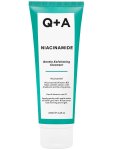 Jemný exfoliační čisticí gel na pleť s niacinamidem Q+A, 125 ml