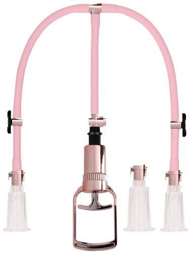 Vakuová pumpa na klitoris a bradavky Clitoral & Nipple Pump Set Medium