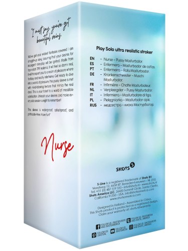 Umělá vagina Play Solo Nurse
