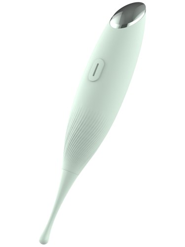 Vibrační stimulátor klitorisu se dvěma nástavci Glam Pin Point Stimulator