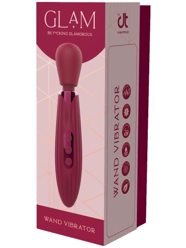 Masážní hlavice Glam Wand Vibrator Purple