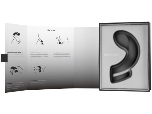 Vibrátor na hráz s kroužkem na penis Svakom Benedict