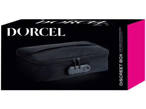 Uzamykatelný kufřík na erotické pomůcky Discreet Box Black