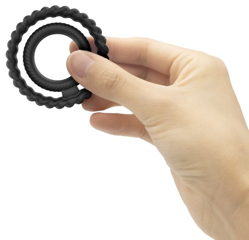 Dvojitý erekční kroužek Dual Ring