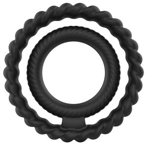 Dvojitý erekční kroužek Dual Ring – Dvojité a trojité erekční kroužky