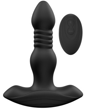 Přirážecí a vibrační anální kolík s dálkovým ovladačem Deep Stormer – Vibrační anální kolíky