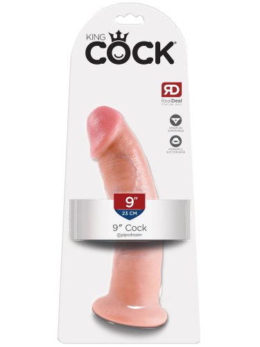 Realistické dildo s přísavkou King Cock 9"