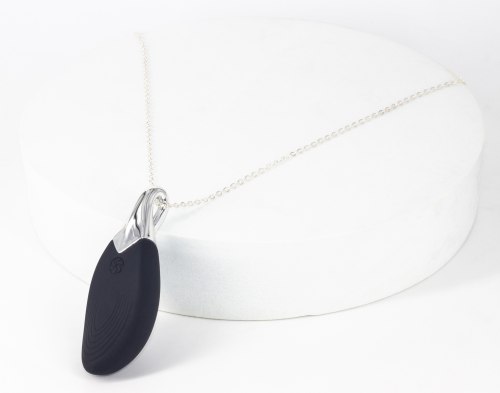 Vibrační náhrdelník Liberty Leaf Black