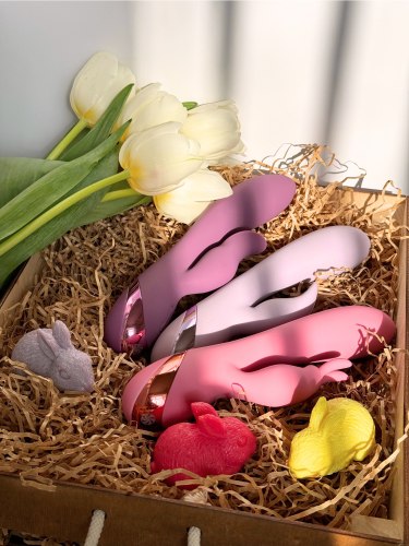 Vibrátor s králíčkem Take It Easy May