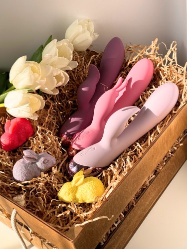 Vibrátor s králíčkem Take It Easy May