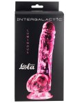 Transparentní realistické dildo s přísavkou Intergalactic Luminous