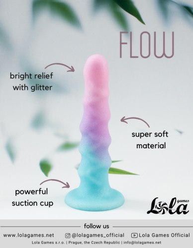 Stylové dildo s přísavkou Flow Unicorn