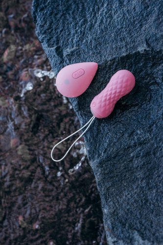 Rotační a vibrační vajíčko Take It Easy Dea Pink