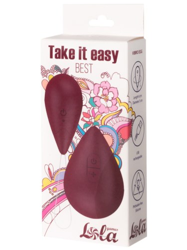 Vibrační vajíčko Take It Easy Best