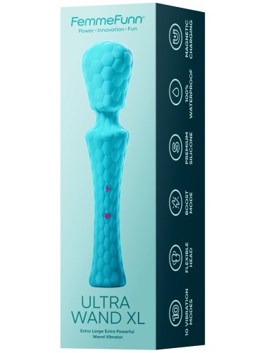 Masážní hlavice Ultra Wand XL Turquoise